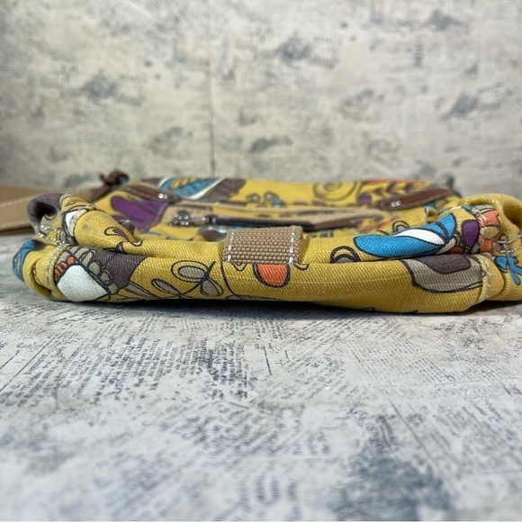 Fossil Long live Vintage 1954 crossbody bag floral printed canvas - Picture 6 of 13